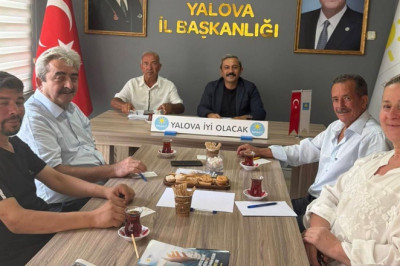 İYİ Parti Yalova İl Başkanlığı’ndan Kongre Süreci Toplantısı