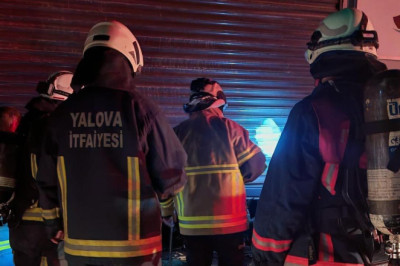 Tekne İmalathanesinde Korkutan Yangın