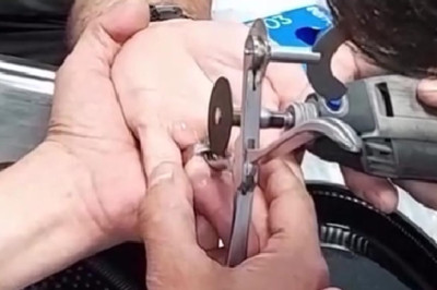 Vatandaşı Yüzük Kabusundan İtfaiye Kurtardı