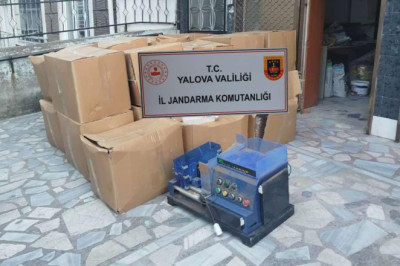 Orhangazi’de Depoya Baskın: 575 Kilo Kaçak Tütün Ele Geçirildi