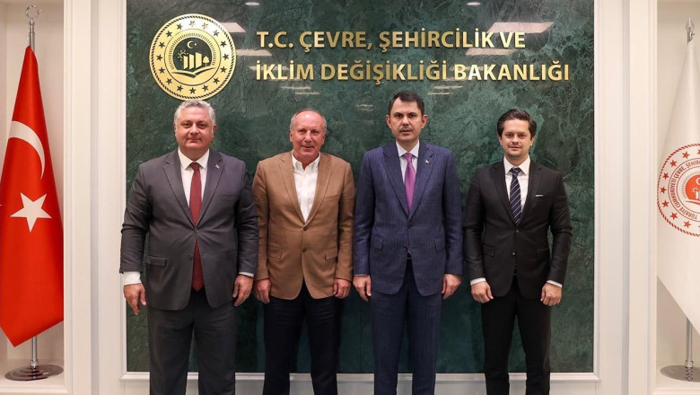 Ankara’da Bakan Kurum ile Bir Araya Geldiler