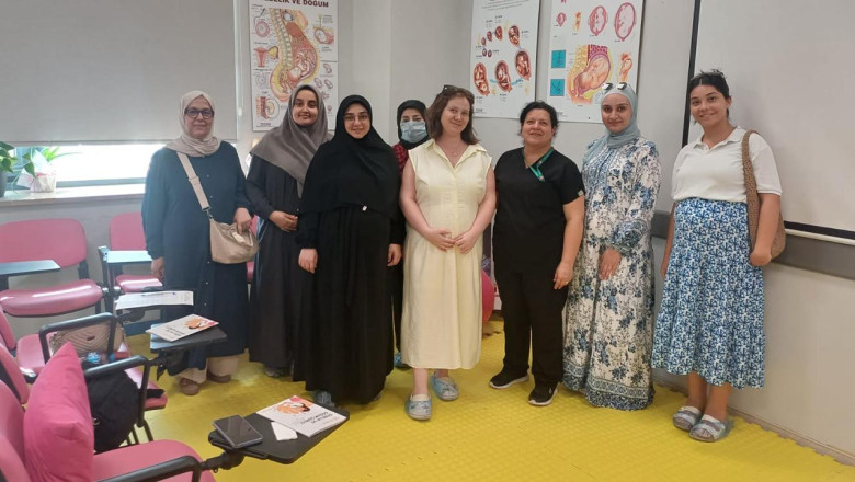 Yalova Eğitim ve Araştırma Hastanesi’nde Gebelere 1. Tur Eğitimi Tamamlandı