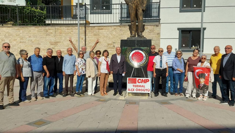 CHP Termal İlçe Örgütü, Kurulu Yıldönümü İçin Toplandı!
