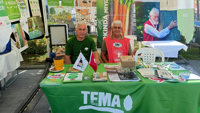 TEMA Vakfı Yalova İl Temsilciliği, 2. Aronya Festivali’nde Ziyaretçileriyle Buluştu