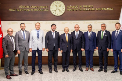 YTSO Heyeti, Bakan Şimşek İle Görüştü