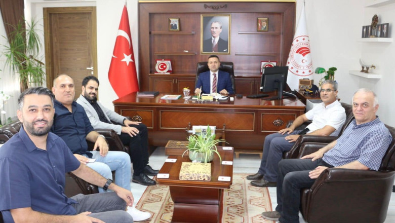 Memur-Sen’den İl Müdürüne Hayırlı Olsun Ziyareti