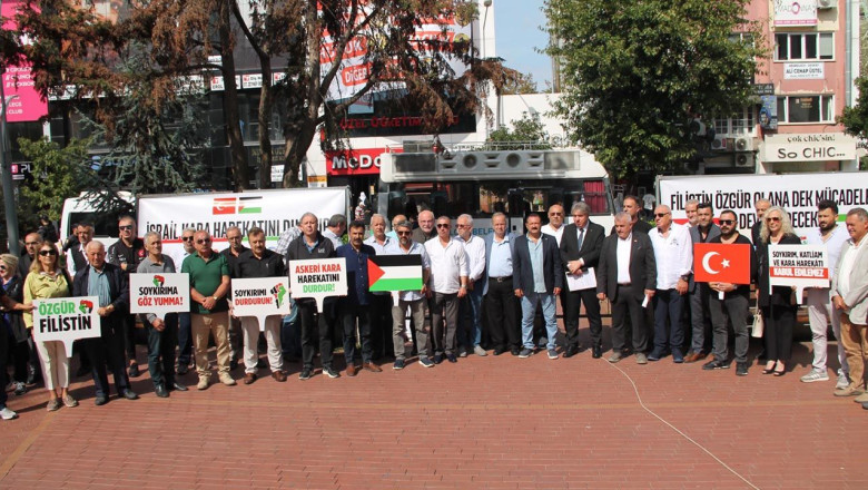 Yalova’dan İsrail’e Kınama; Katliam Bir İnsanlık Suçudur