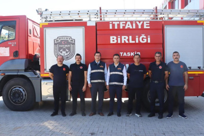 Başkan Canbay’dan İtfaiyecilere Teşekkür