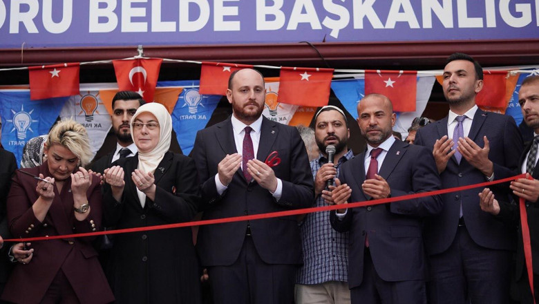 AK Parti Koru Belde Başkanlığı Binası Açıldı
