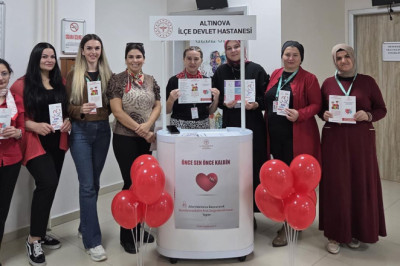 Altınova Devlet Hastanesi’nde Dünya Kalp Günü Farkındalık Etkinliği