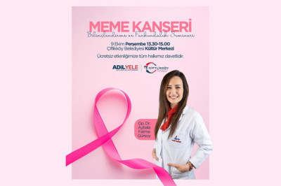 Çiftlikköy Belediyesi’nden Meme Kanseri Semineri