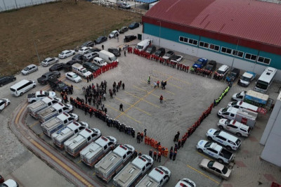Türkiye'de ve dünyada bir ilk...Gönüllü droncular hayat kurtarmak için havada