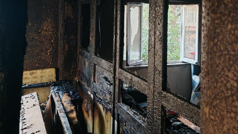 Alevler Evi Sardı, Facia Son Anda Önlendi