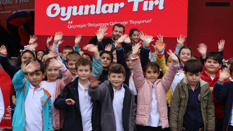 Geleneksel Oyunlar Tırı Yalova’da Renkli Görüntülere Sahne Oldu