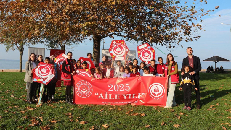 Uçurtmalar Gökyüzünü Süsledi