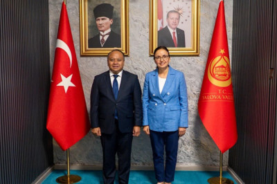 Endonezya Büyükelçisi Yalova Valisi’ni Ziyaret Etti