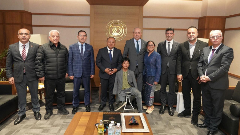 Endonezya Büyükelçisi YTSO’yu Ziyaret Etti