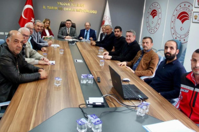 Yalova’da Genel Tarım Sayımı Toplantısı Düzenlendi