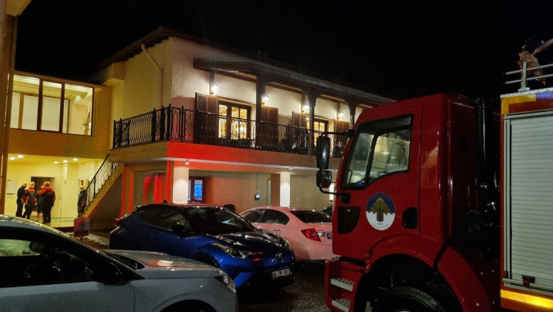 Termal’de TBMM Oteli’nde Mutfağa Kızgın Yağ Yangını