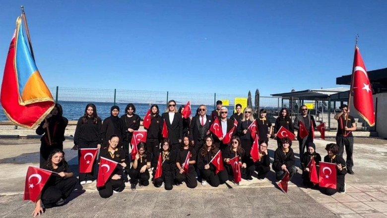 Cumhuriyet Bayramı Coşkusu Güzel Sanatlar Lisesi’nde Yaşandı