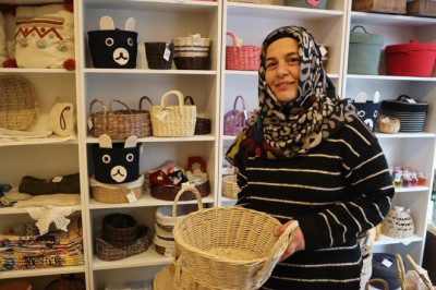 Termal’de Kadın Dayanışması Kağıdı Sanata Dönüştürdü