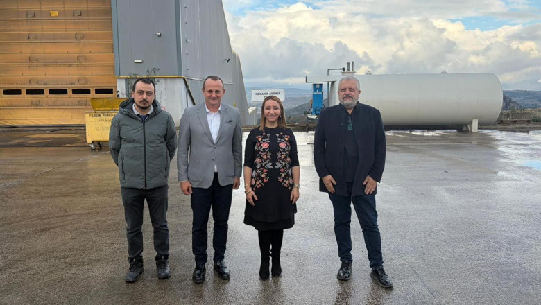 Yalova Heyeti, Örnek Atık Tesisini İnceledi