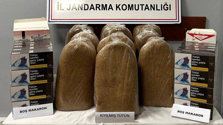 Yalova’da Kaçak Tütün Operasyonu