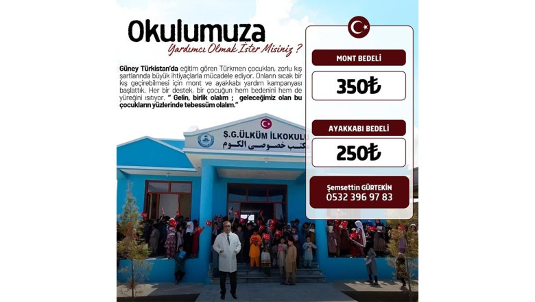 Türkmen Çocuklarına Umut Olun