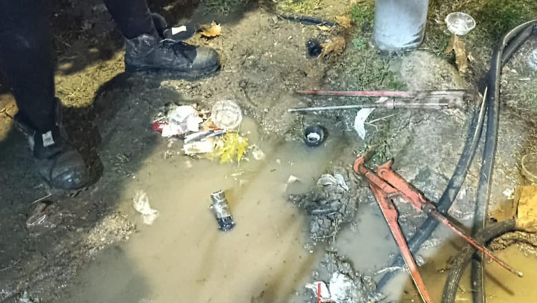 Cevdet Aydın Parkı’nda Su Arızasına Anında Müdahale