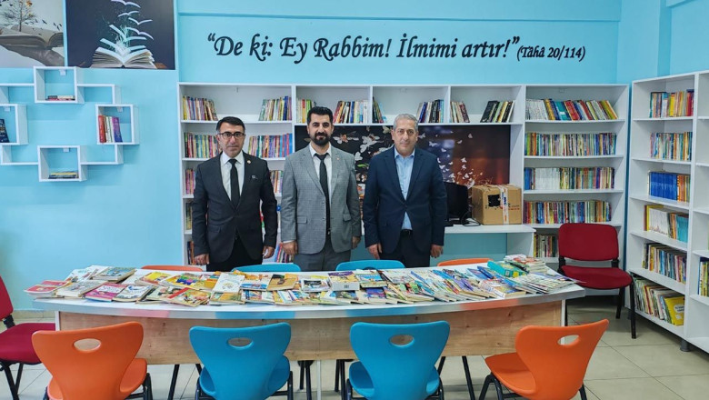 Şehitler Kütüphanesine Destek Var!