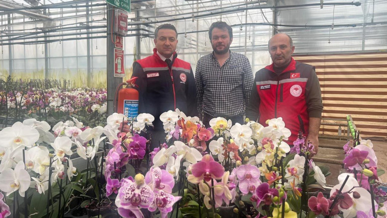Müdür İlmeç’ten Türkiye’nin Yerli Orkide Üretim Tesisine Ziyaret