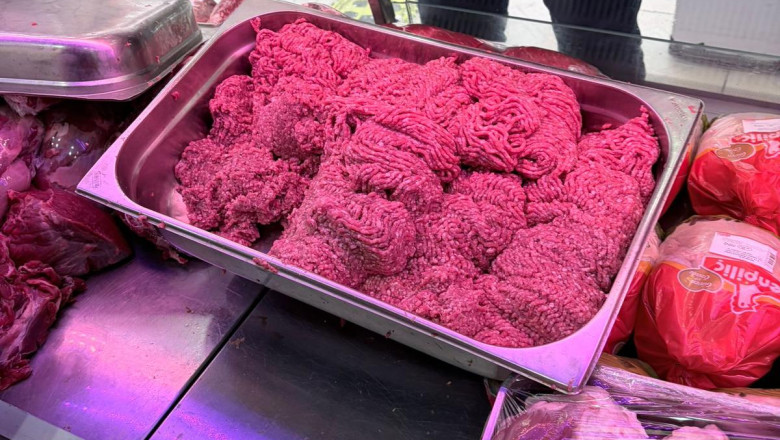 25 KİLO KIYMAYA EL KONULDU