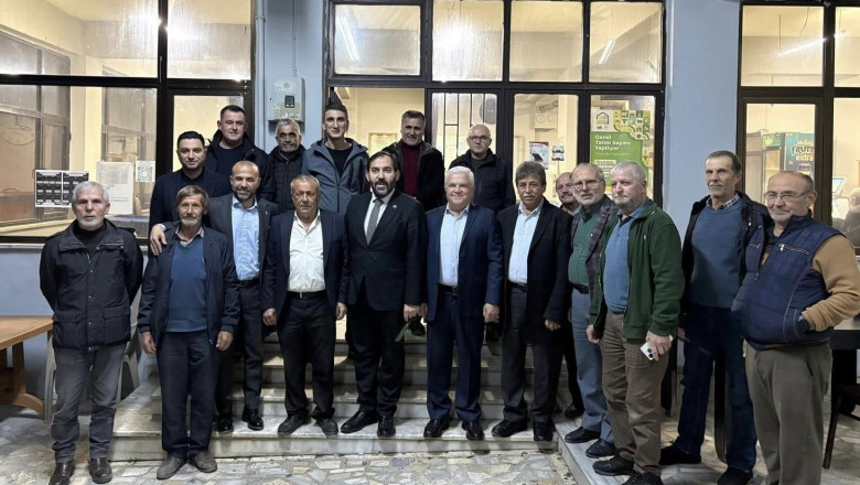 AK PARTİ HEYETİNDEN ÇİFTLİKKÖY ÇIKARMASI