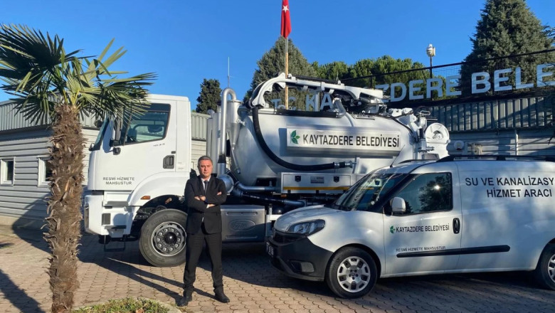 KAYTAZDERE BELEDİYESİ ARAÇ FİLOSU GENİŞLİYOR