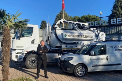 KAYTAZDERE BELEDİYESİ ARAÇ FİLOSU GENİŞLİYOR