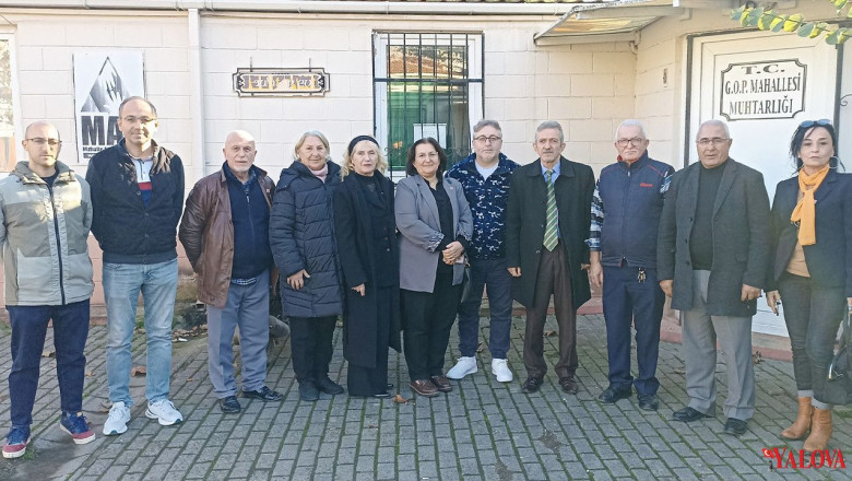 CHP Yalova Merkez İlçe’den Mahalle Muhtarlarına Ziyaret