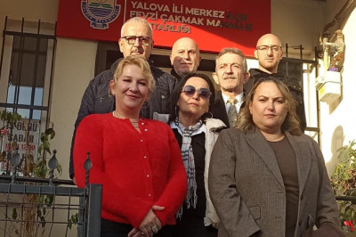CHP Yalova Merkez İlçe’den Fevzi Çakmak Mahallesi Muhtarlığı’na Ziyaret