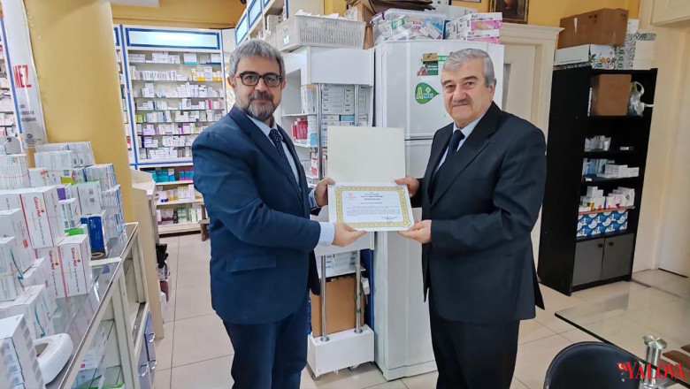 Kadıköy Aile Sağlığı Merkezi Bağışçısına Teşekkür Belgesi