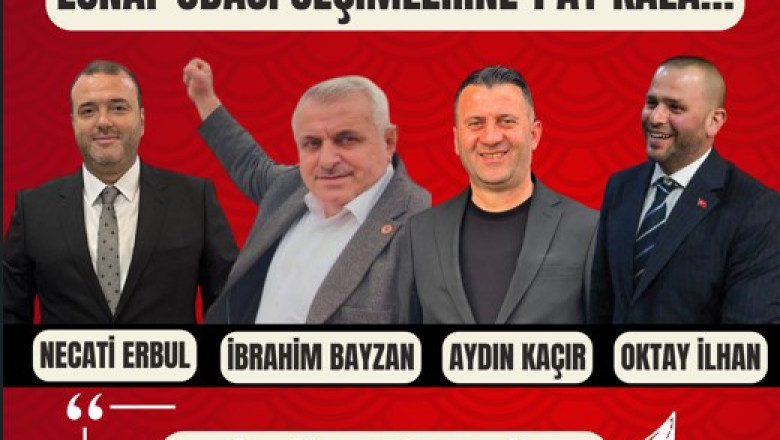 ESNAF ODASI SEÇİMLERİNE 1 AY KALA…