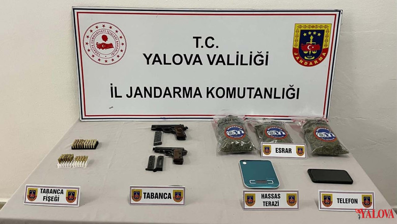 Yalova'da uyuşturucu operasyonunda 1 tutuklama