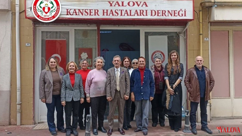 CHP Yalova Merkez İlçe’den Kanser Hastaları Derneği’ne Ziyaret
