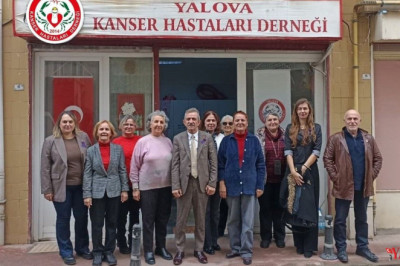 CHP Yalova Merkez İlçe’den Kanser Hastaları Derneği’ne Ziyaret