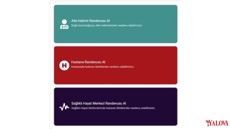 Yalovalılar Dikkat: SHM’de MHRS Dönemi Başladı