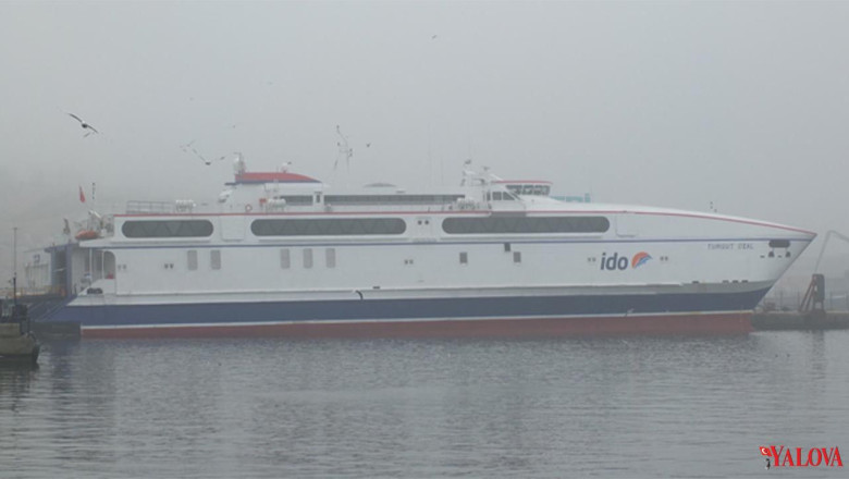 İstanbul'da Vapur Seferlerine Fırtına Engeli