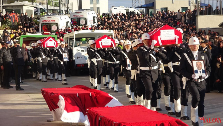 Şehitler İçin İlk Tören Yalova’da Gerçekleşti