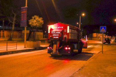 TUZLAMA ÇALIŞMALARI DEVAM EDİYOR