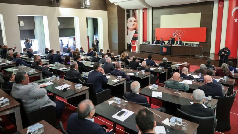 CHP’de Kapalı Grup Toplantısı Gerçekleştirildi