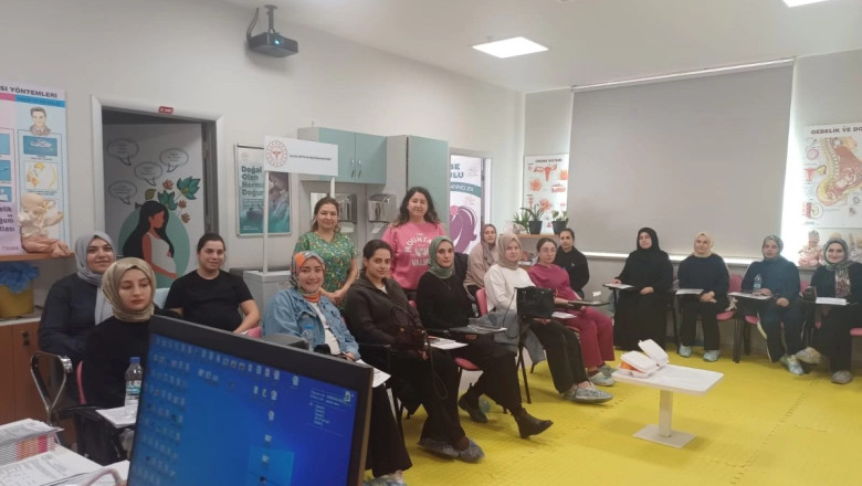 GEBE OKULU DEVAM EDİYOR