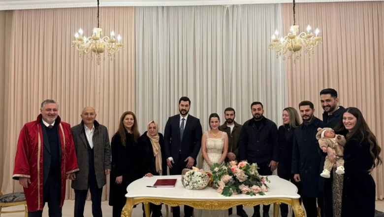 KAHRAMAN POLİS MEMURU EREN ÇELİK EVLENDİ