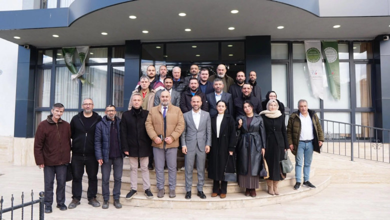 BAŞKAN GÜÇLÜ, GAZETECİLERLE BULUŞTU